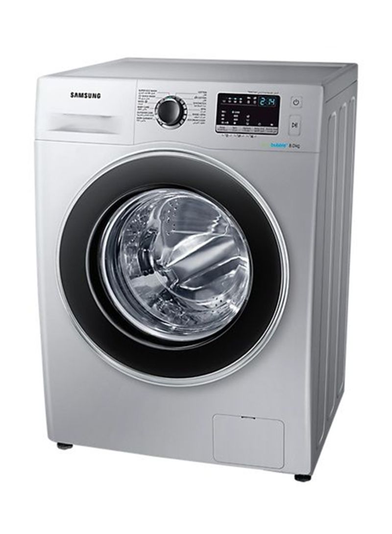 Front Load Washing Machine 8Kg WW80J4260GS Silver